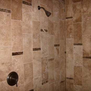 Fashion Floors - Another shower remodel. Actual install. Stone tile with granite inserts. - Carpeting Near Me - Austin, Texas Fashion Floors - Another shower remodel. Actual install. Stone tile with granite inserts. - Carpeting Near Me - Austin, Texas