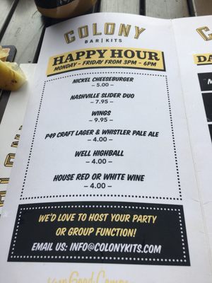Menu photo 4 Good Co Bar - Kitsilano Vancouver, BC