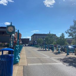 The strip that I mentioned that the ice cream place is located down from