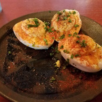 Extra Virgin - Deviled Eggs (I already ate one ) - Tapas/Small Plates Near Me - Kansas City, Missouri Extra Virgin - Deviled Eggs (I already ate one ) - Tapas/Small Plates Near Me - Kansas City, Missouri
