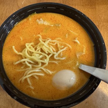 Ramen House Tenjin - Spicy Chanpon Ramen stole egg from my wife - Ramen Near Me - Sacramento, California Ramen House Tenjin - Spicy Chanpon Ramen stole egg from my wife - Ramen Near Me - Sacramento, California