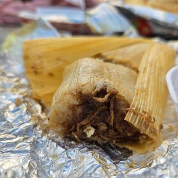 Tamale Addiction - Chicken with Mole Sauce - Farmers Market Near Me