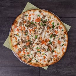 Garlic Chicken Pizza