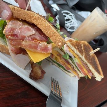 Awesome Coffee - Turkey Club Sandwich - Ice Cream & Frozen Yogurt Near Me - Los Angeles, California