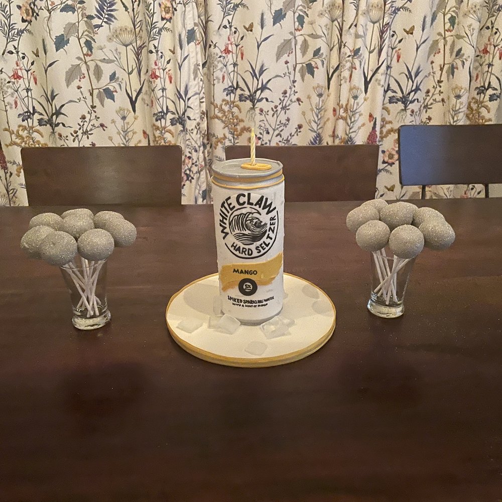 Cakebuds Bakery - Disco Cake pops and White Claw cake - Bakeries Near Me - Johnson City, Tennessee