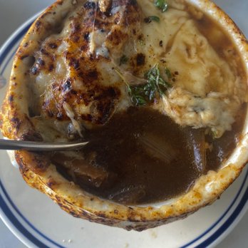 Sottise - Their amazing French Onion soup! Delicious - French Near Me - Phoenix, Arizona