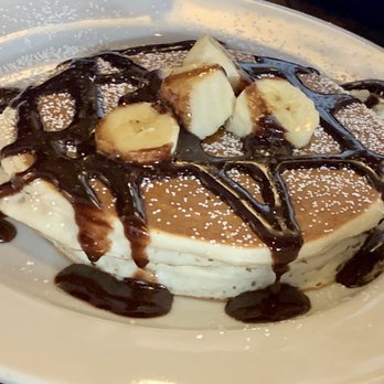 Barking Mad Cafe - Nutella and banana pancakes - Coffee & Tea Near Me - Gaithersburg, Maryland