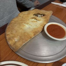 Brothers Italian Restaurant - Meat lovers calzone