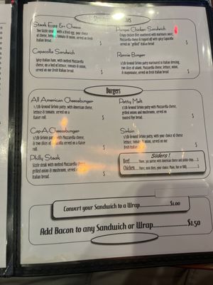 Menu photo 2 De Pompei's Broadway Gardens Bedford, OH