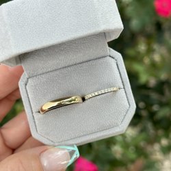 Lauren Belle Jewelry - Here are our wedding bands!