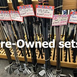 Every pre-owned golf club is cleaned, inspected for quality and graded on condition. Trust our experts and know you are getting a fair price