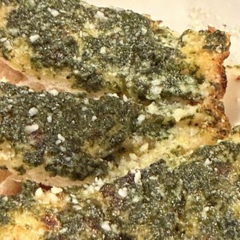 The Pasta Shop - Yummy garlic bread with pesto sauce - Pasta Shops Near Me - Denville, New Jersey