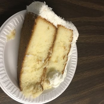Broadnax Diner - a slice of cake on a paper plate - Soul Food Near Me - Seaboard, North Carolina