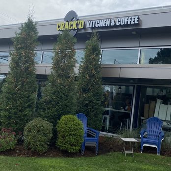 Crack'd Kitchen & Coffee - Outside - Breakfast & Brunch Near Me - Andover, Massachusetts