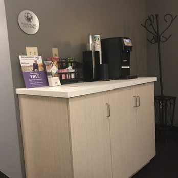 Massage Envy - Water/tea station while you wait for service. - Massage Near Me - Timonium, Maryland Massage Envy - Water/tea station while you wait for service. - Massage Near Me - Timonium, Maryland