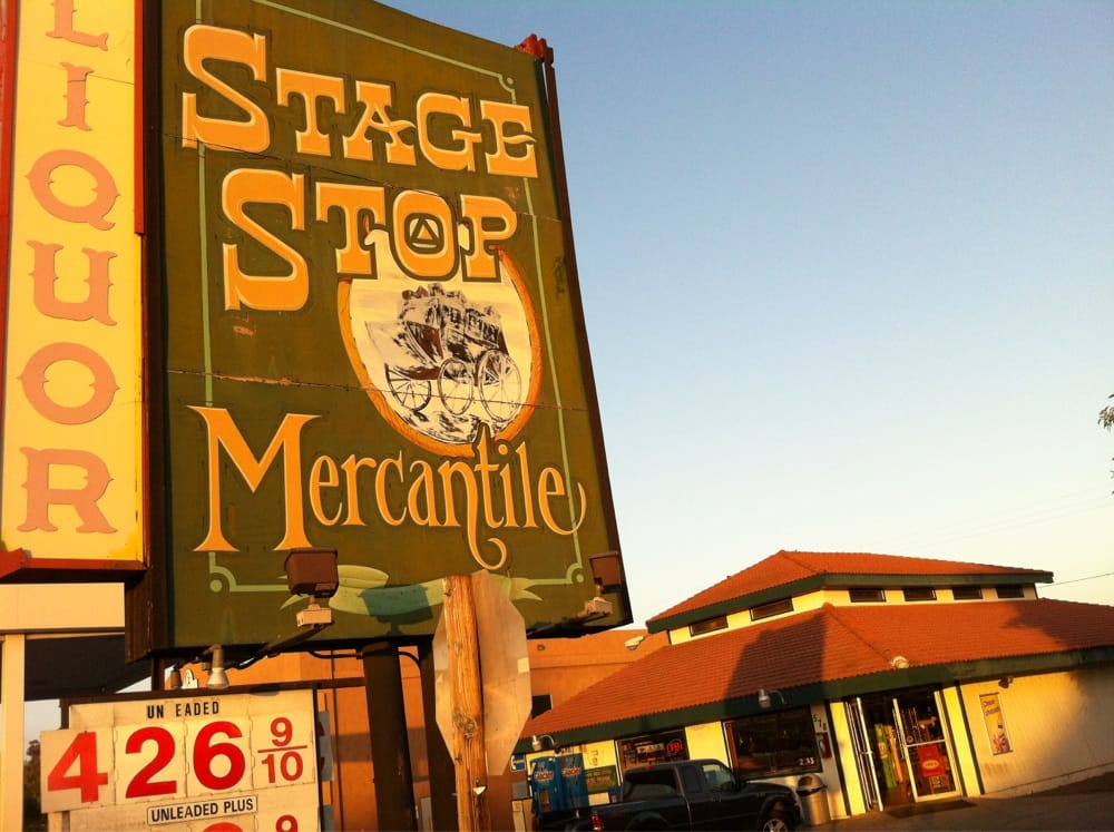 Ramona Stage Stop Liquors Logo