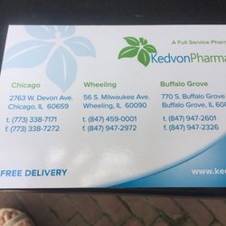 Kedvon Pharmacy - Three locations.