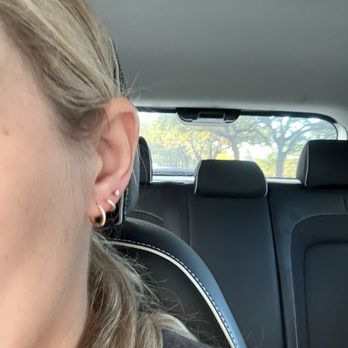 STUDS - Got the third hole today and purchased two more pairs to stack. - Jewelry Near Me - Houston, Texas