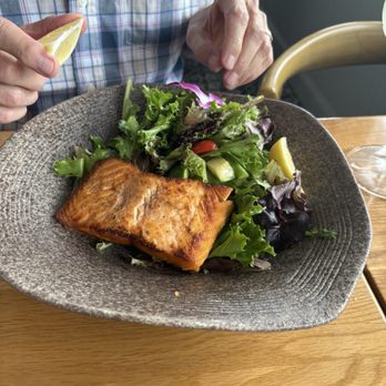 Ayawaska Hilltop - Salmon & Salad - Peruvian Near Me - Novato, California Ayawaska Hilltop - Salmon & Salad - Peruvian Near Me - Novato, California