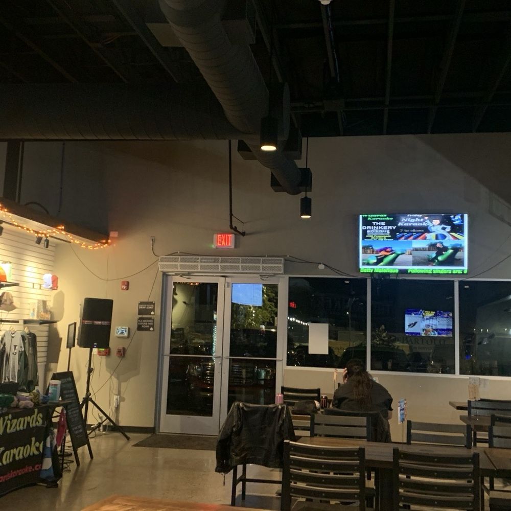 The Drinkery - Front entrance on karaoke night - Beer Bar Near Me - Santa Fe, New Mexico