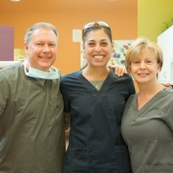 Dentistry For Kids - Dr. Tom Jackson and some of the team at Dentistry For Kids North Hills/ McCandless.