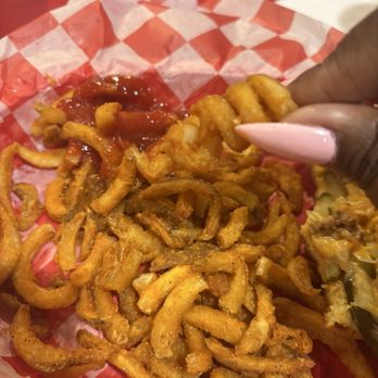 Slider and Blues - Curly Fries that weren't really curly. - Venues & Event Spaces Near Me - Dallas, Texas Slider and Blues - Curly Fries that weren't really curly. - Venues & Event Spaces Near Me - Dallas, Texas