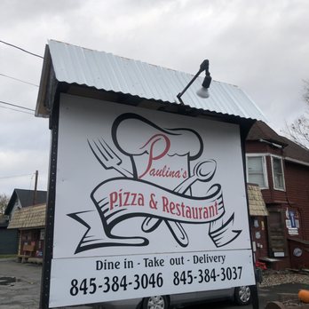 Paulina’s Pizza and Restaurant - a sign for a restaurant - Pizza Near Me - Esopus, New York Paulina’s Pizza and Restaurant - a sign for a restaurant - Pizza Near Me - Esopus, New York