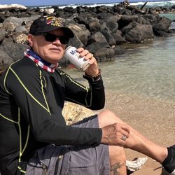Relaxing in Hawaii