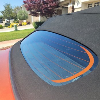 Scott Auto Trim - Convertable top installed rear - Furniture Reupholstery Near Me - Auburn, California