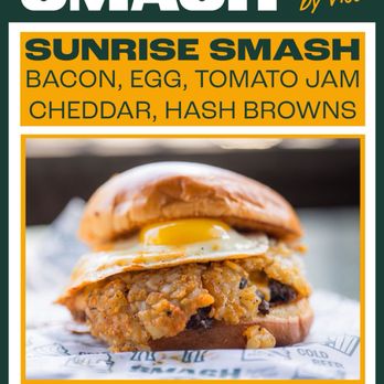 Smash Burgers By Vice - One of our Burgers of the Month. - Burgers Near Me - Milton, Georgia