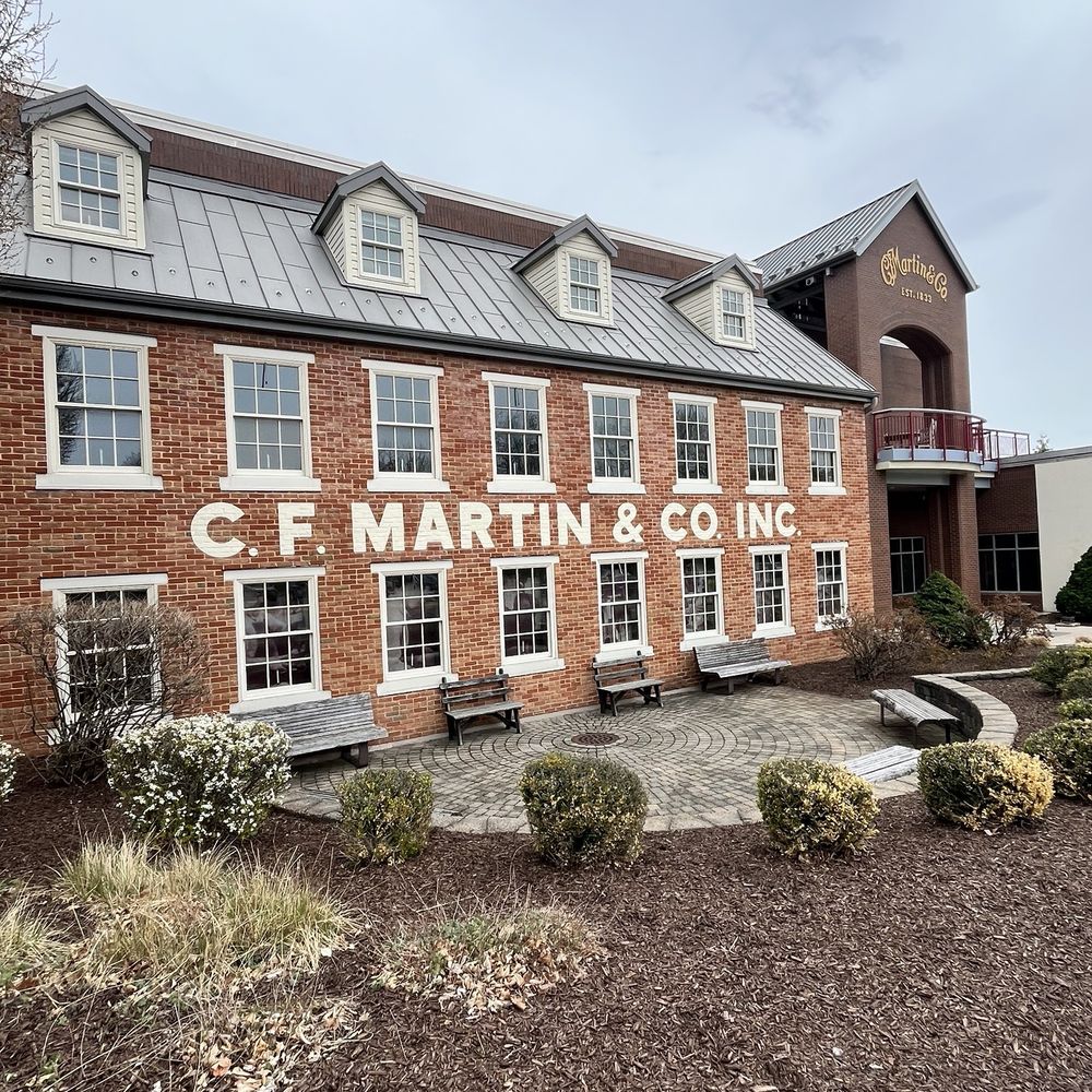 Martin Guitar - Exterior - Walking Tours Near Me - Nazareth, Pennsylvania Martin Guitar - Exterior - Walking Tours Near Me - Nazareth, Pennsylvania