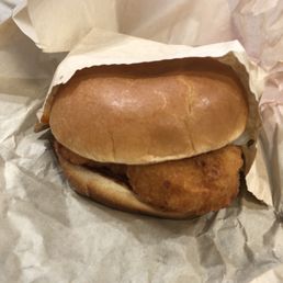 Blazin' hot pepper crispy chicken sandwich