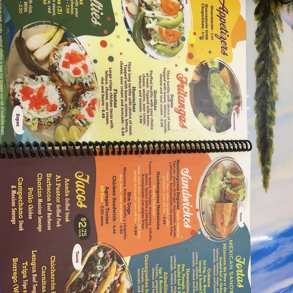 Tacos El Nevado - Menu - Mexican Near Me - Charlotte, North Carolina