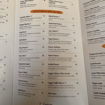 Taj Grill & Crust - Menu - Indian Near Me - Fairfield, California