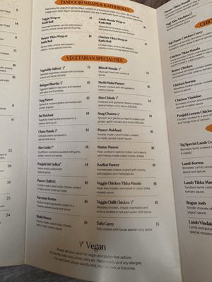 Menu photo 3 Taj Grill & Crust Fairfield, CA