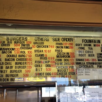 Al's Big Burger - Menu on 10/10/2015 - Burgers Near Me - Albany, California