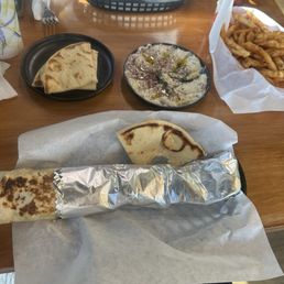 Beef Kebab Wrap