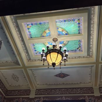 Wyoming State Capitol - State Supreme Court Room Ceiling - Landmarks & Historical Buildings Near Me - Cheyenne, Wyoming