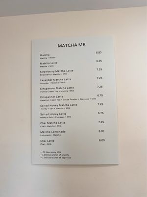 Menu photo 3 Matcha Me Columbus, OH