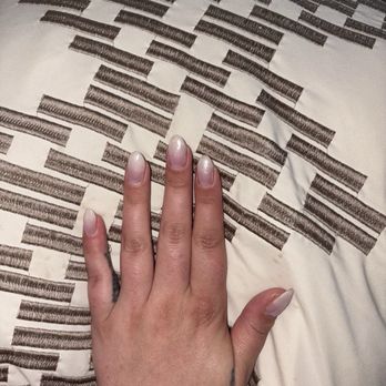 Star Nails & Spa - Ombré with sparkling tips and chrome over it gel builder gel. - Nail Salons Near Me - Medford, Oregon Star Nails & Spa - Ombré with sparkling tips and chrome over it gel builder gel. - Nail Salons Near Me - Medford, Oregon
