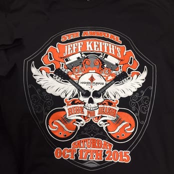 NORCAL Apparel - TESLA's JEFF KEITH "Ride for a Reason" official tee! - Screen Printing/T-Shirt Printing Near Me