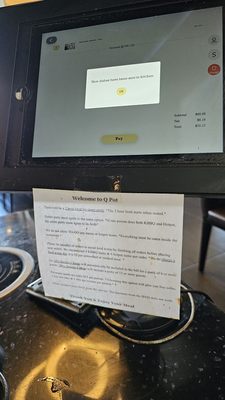 Menu photo 2 Q-POT San Jose, CA