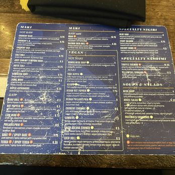 Blue Sushi Sake Grill - Menu - Sushi Bars Near Me - Houston, Texas