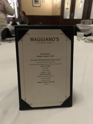Menu photo 1 Maggiano's Little Italy Atlanta, GA Menu photo 1 Maggiano's Little Italy Atlanta, GA