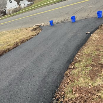 The Driveway Guys - Final look where the driveway meets the street - Masonry/Concrete Near Me - Franklin, Connecticut