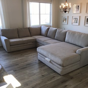 Living Spaces - What we received , a grey couch , how is this the same color ? - Furniture Stores Near Me - Menifee, California