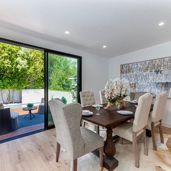 Home Pro Green Remodeling - dining room with sliding glass doors - General Contractors Near Me - Tarzana, California
