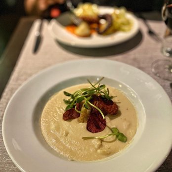Fire Restaurant & Lounge - Celery Root Bisque - New American Near Me - Denver, Colorado Fire Restaurant & Lounge - Celery Root Bisque - New American Near Me - Denver, Colorado