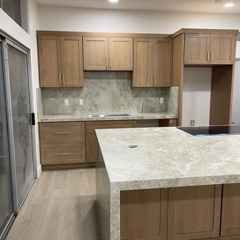 405 Cabinets & Stone - The other side of the kitchen - Cabinetry Near Me - Fountain Valley, California