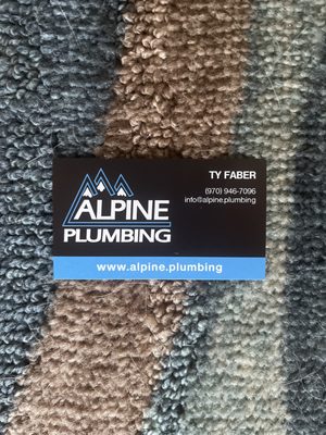 Alpine Plumbing Logo